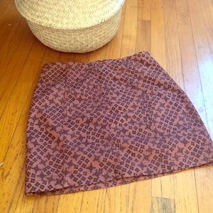 Free people mini skirt